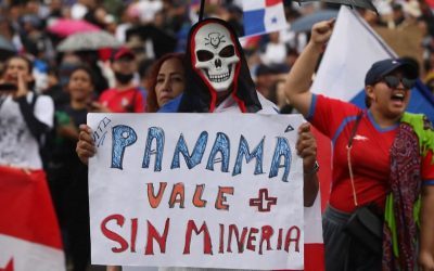 Indígenas de Ecuador apoyan protestas en Panamá