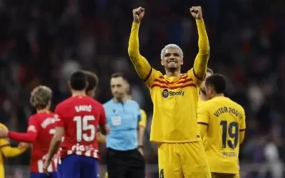 Barcelona anula al Atlético y se coloca segundo de la liga española